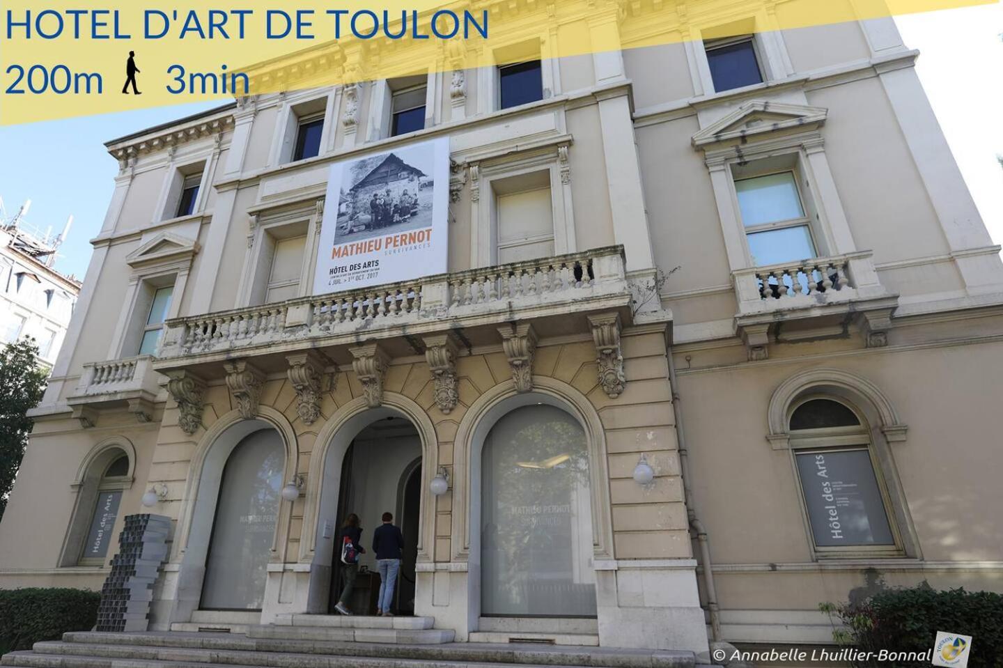 #3 Toulon Centre, Balcon, Lumineux, Stationnement Facile, Tout Confort Buitenkant foto