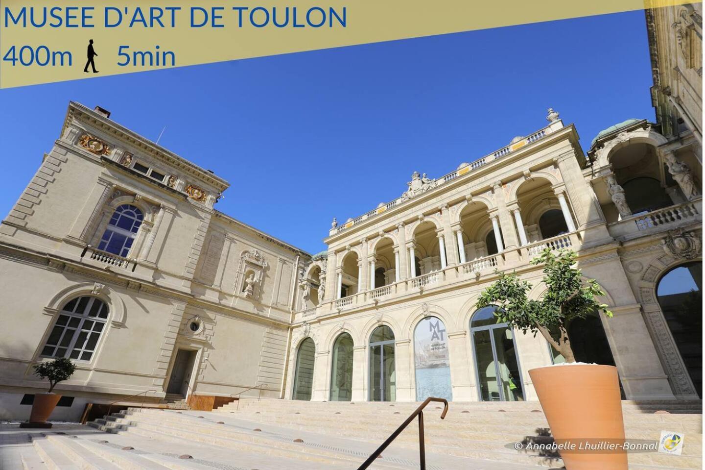 #3 Toulon Centre, Balcon, Lumineux, Stationnement Facile, Tout Confort Buitenkant foto